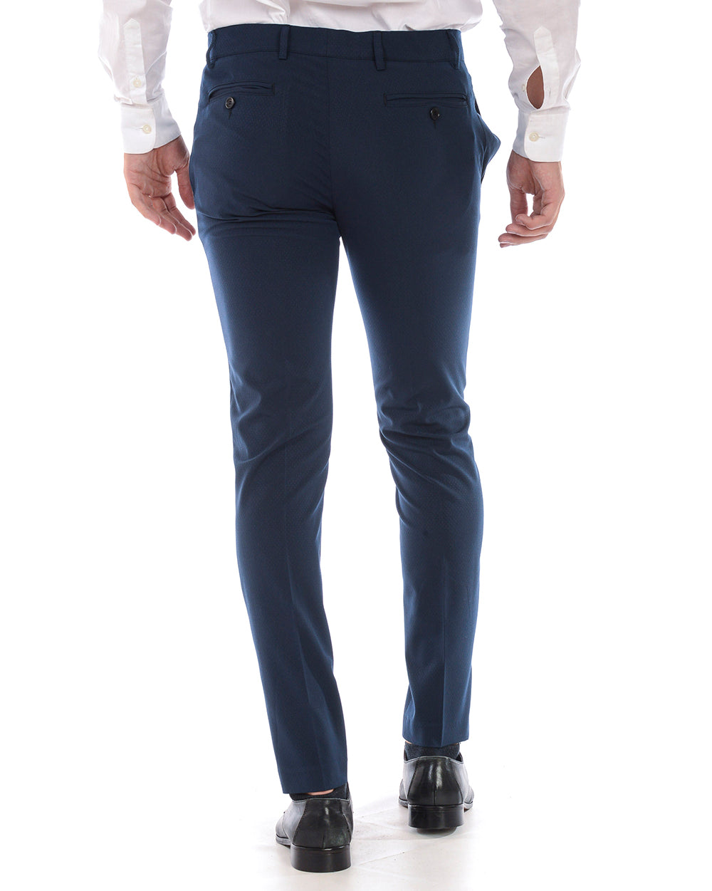 Pantaloni Blu Eleganza senza Tempo Daniele Alessandrini - mem39