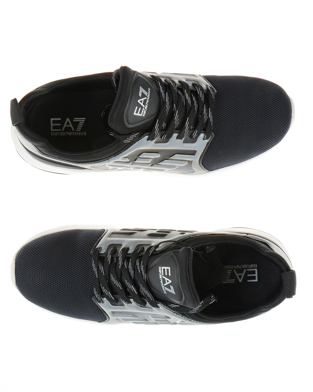 Sneakers Bianche EA7 Emporio Armani: Logo Stampato, Suola Rimovibile - mem39