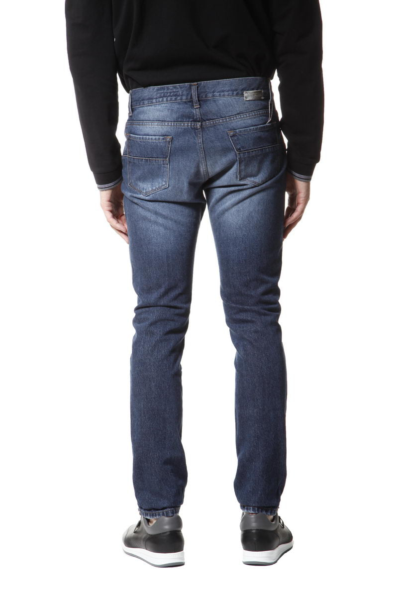 Jeans Denim Cotone Daniele Alessandrini - mem39