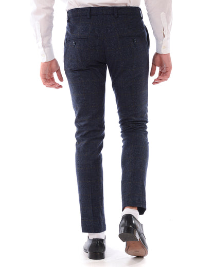 Pantaloni Blu Daniele Alessandrini Classic - mem39