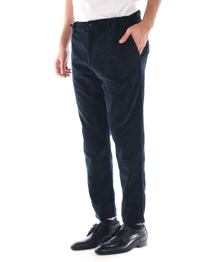 Pantaloni Blu Cotone ed Elastan Daniele Alessandrini 🩳 - mem39