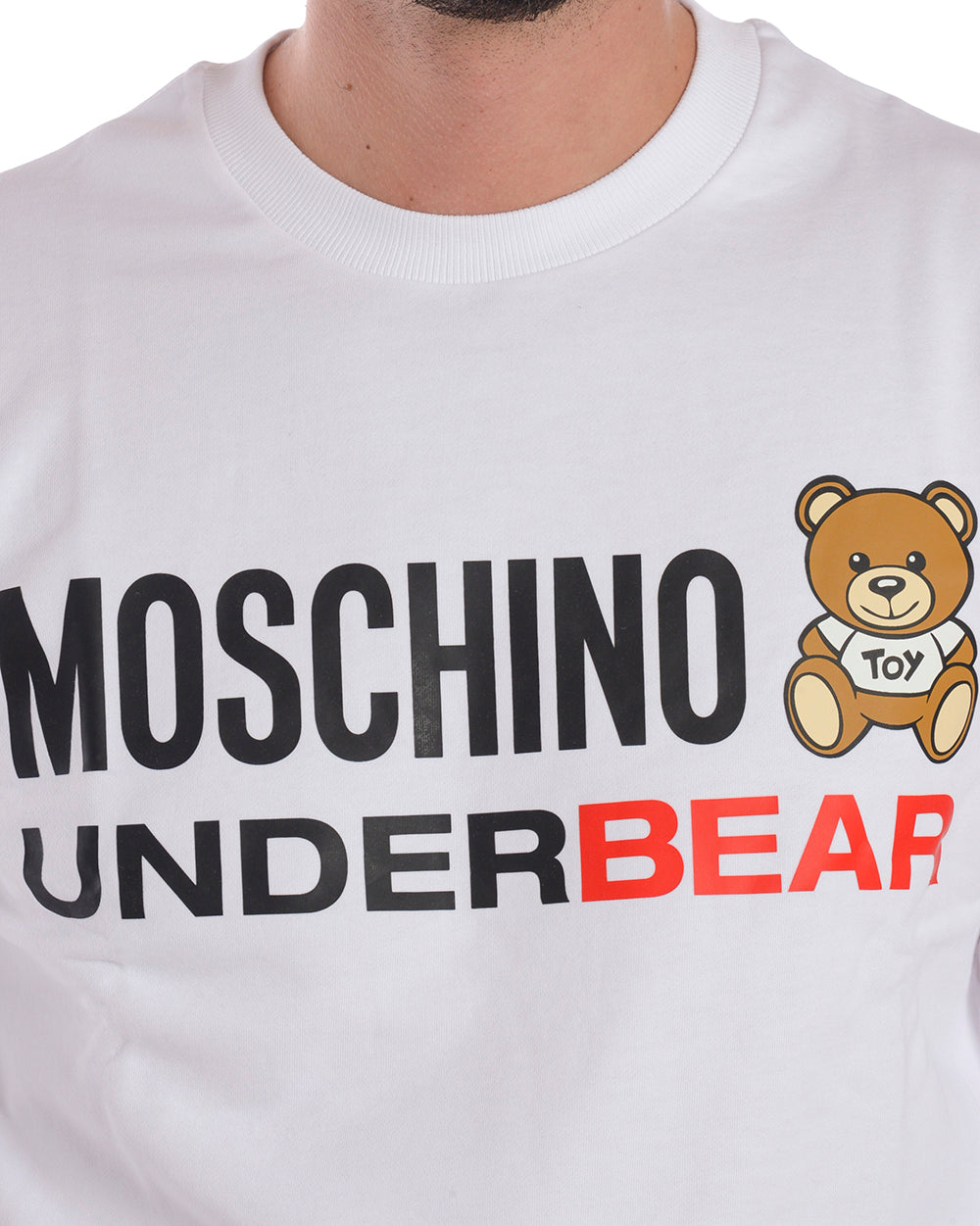 Felpa Bianca Moschino Underwear - mem39