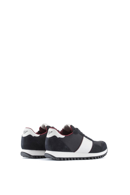 Sneakers Emporio Armani Pelle Nera 39,5 - mem39