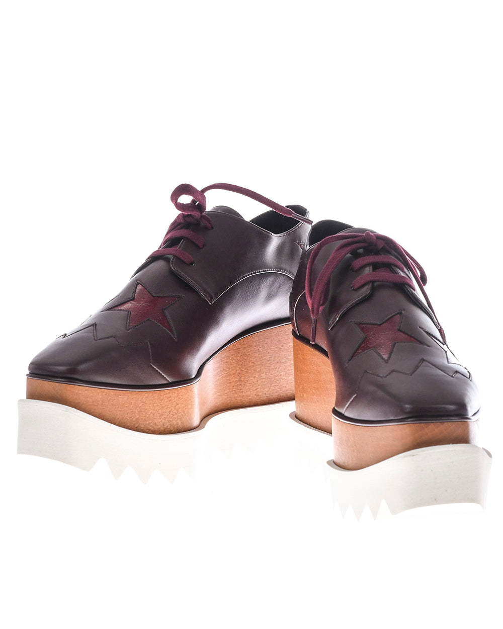 Stringate Stella McCartney Bordeaux 37,5: Eleganza Eco-friendly - mem39