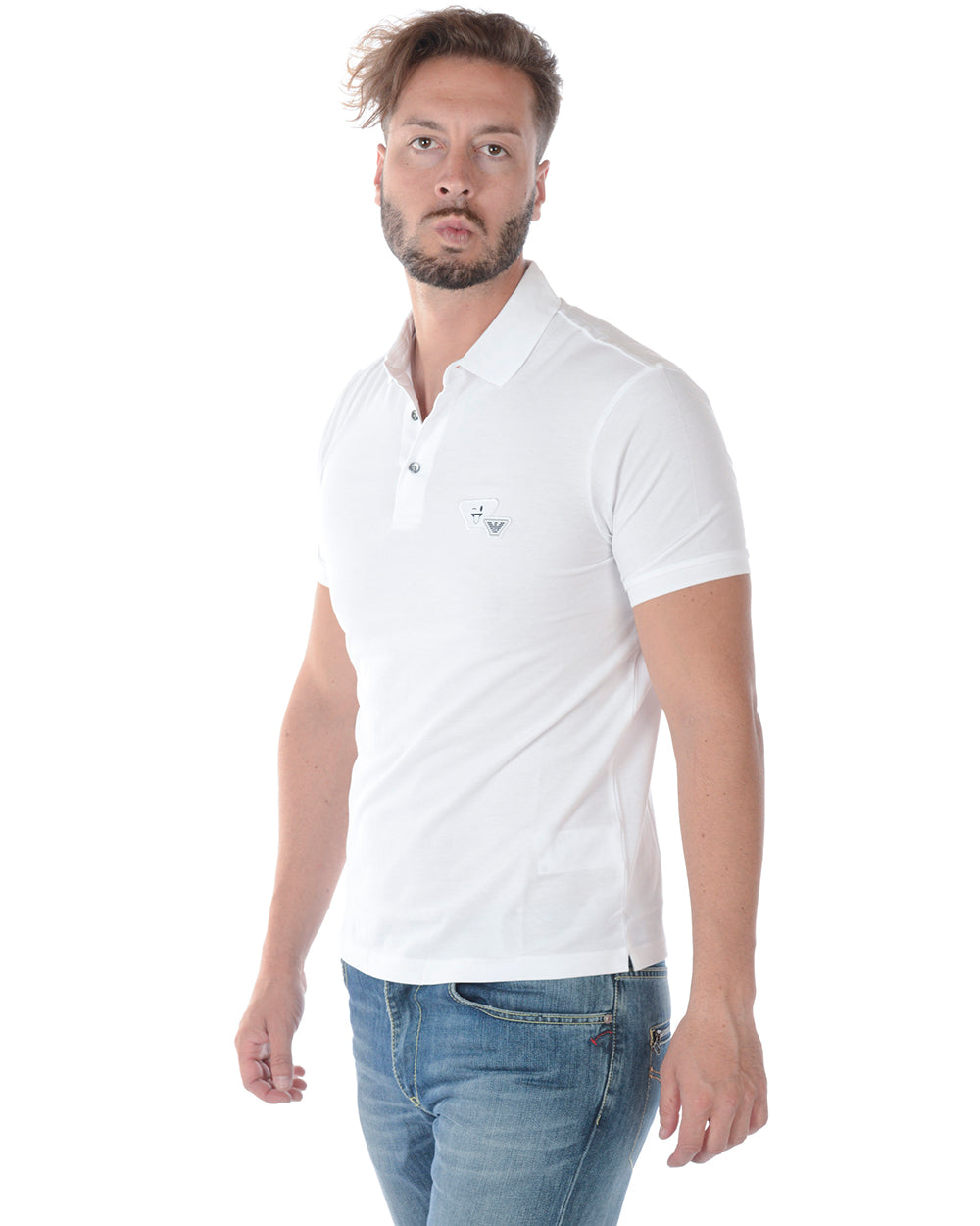 Polo Emporio Armani Bianco - mem39