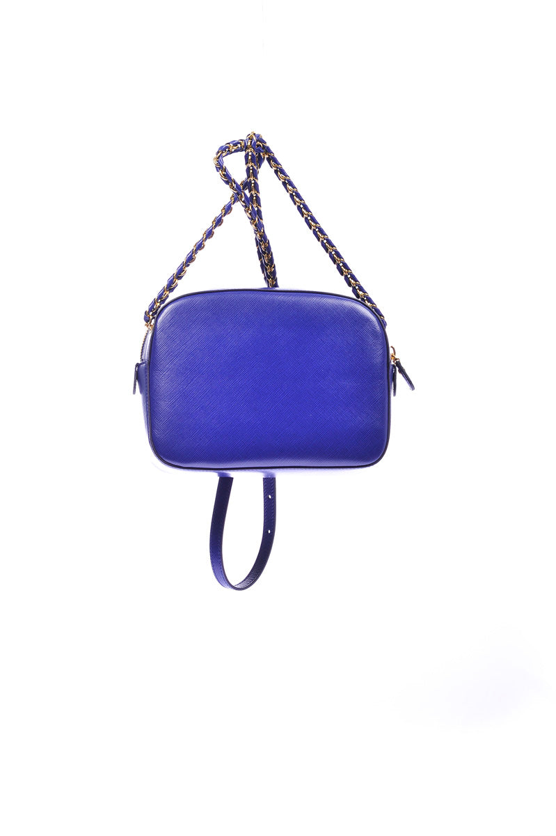 Pochette Blu in Pelle Salvatore Ferragamo - mem39