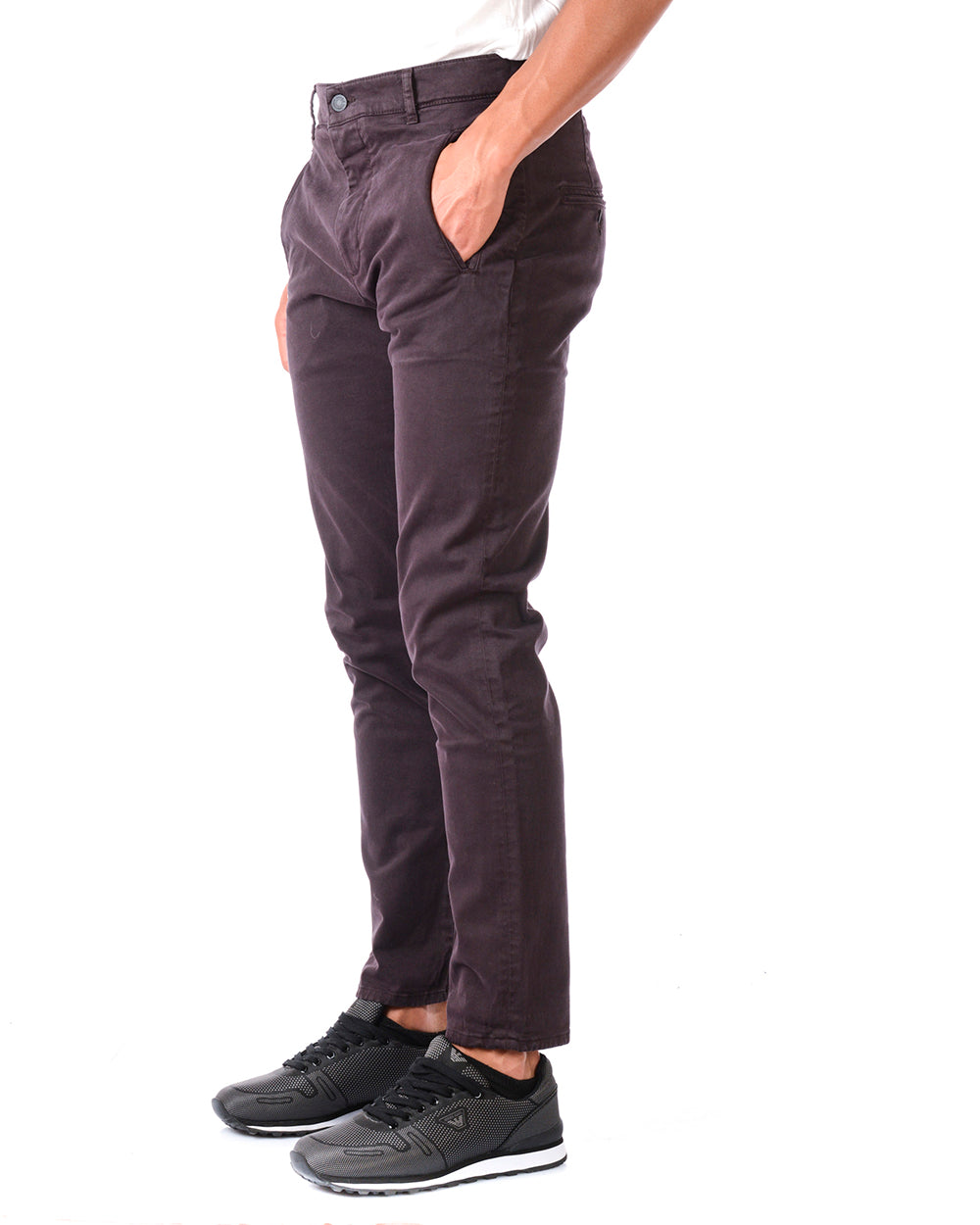 Jeans Bordeaux Scuro Daniele Alessandrini - mem39