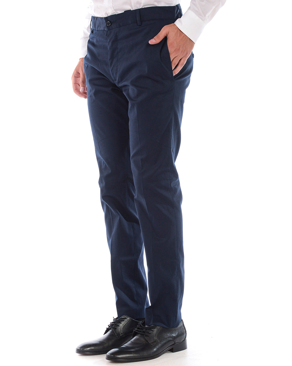 Pantaloni Blu Chiaro Daniele Alessandrini - mem39