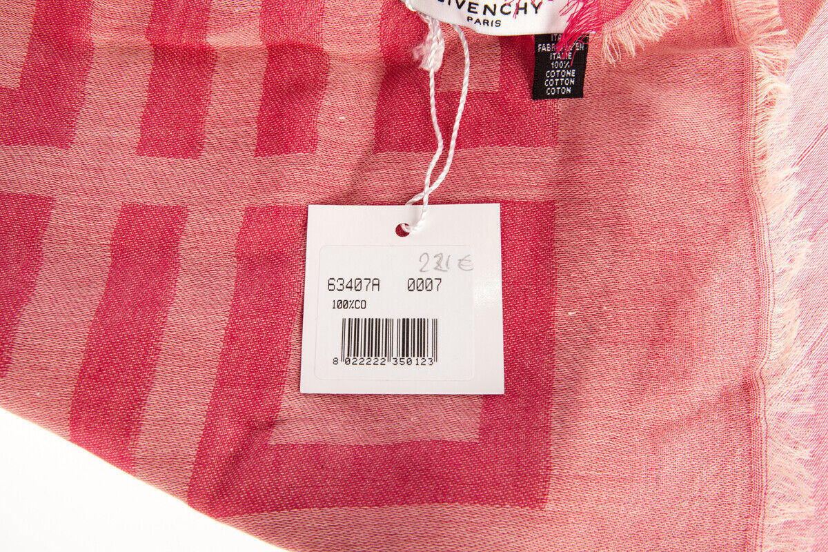 Sciarpa Cotone Rosa/Azzurra Givenchy - mem39