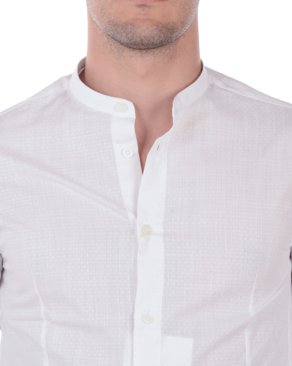 Camicia Bianca Slim Fit Daniele Alessandrini - mem39