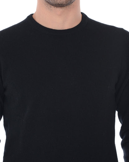 Maglia Daniele Alessandrini in Lana e Cashmere Nero Taglia 48 M - mem39