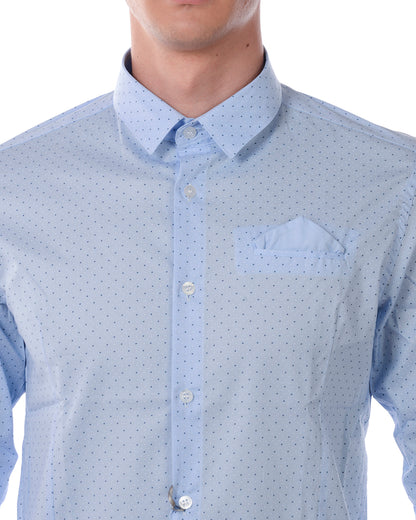 Camicia Bianca Slim Fit Daniele Alessandrini - mem39