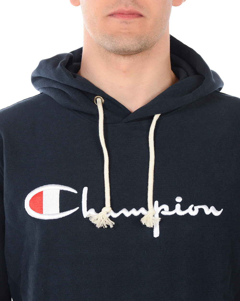 Felpa Champion Blu Senza Zip - mem39