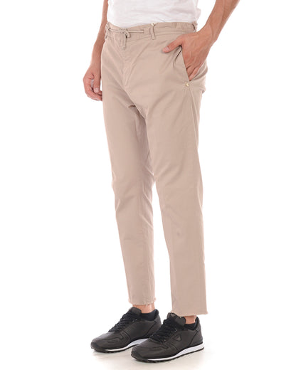 Pantaloni Beige Taglia 46 - Daniele Alessandrini - mem39