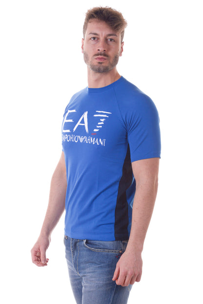 T-shirt Iconico Emporio Armani EA7 Blu Scuro - mem39