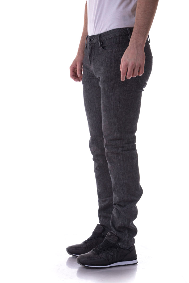 Polo Armani Jeans AJ Nero in Cotone - mem39