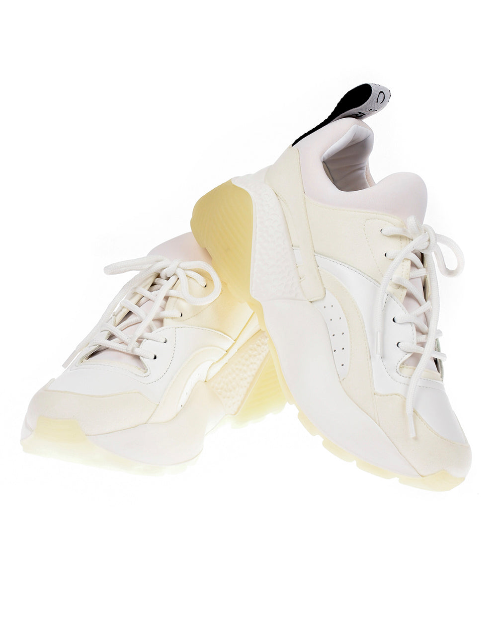 Sneakers Bianche Stella McCartney con Suola Rimovibile e Lacci Intercambiabili - mem39