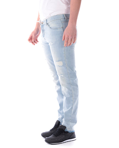 Jeans Daniele Alessandrini Denim M con Bottoni - mem39