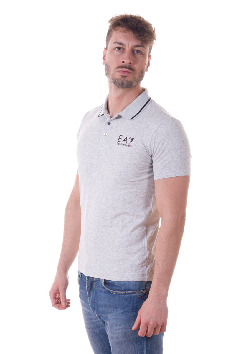 Polo EA7 Grigio XXL - Confort ed Eleganza - mem39