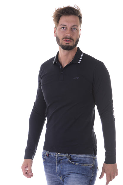 Polo Armani Jeans Blu M Elasticizzato - mem39