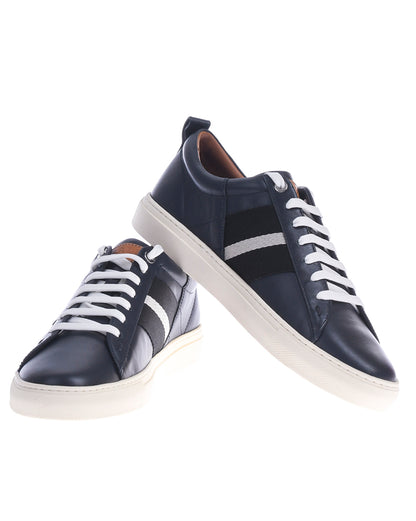 Sneakers Bally Blu in Pelle Taglia 42 - mem39