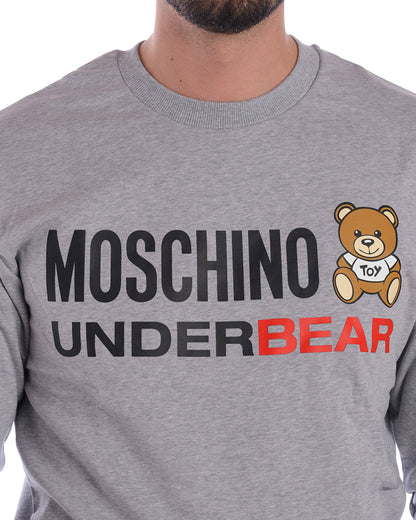 Moschino Underwear Felpa Nero Cotton. - mem39