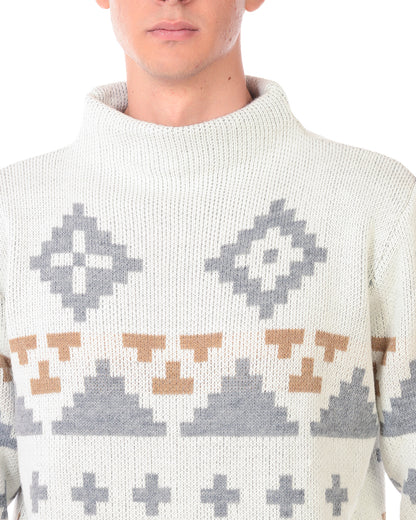 Maglione Beige Daniele Alessandrini 48 - mem39