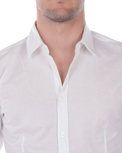 Camicia Daniele Alessandrini Eleganza Nera M - mem39