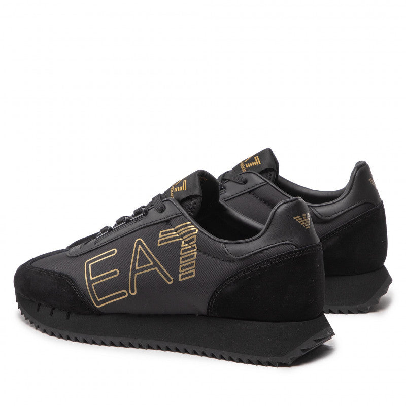 Scarpe Sneakers Nero e Oro Emporio Armani EA7 - mem39