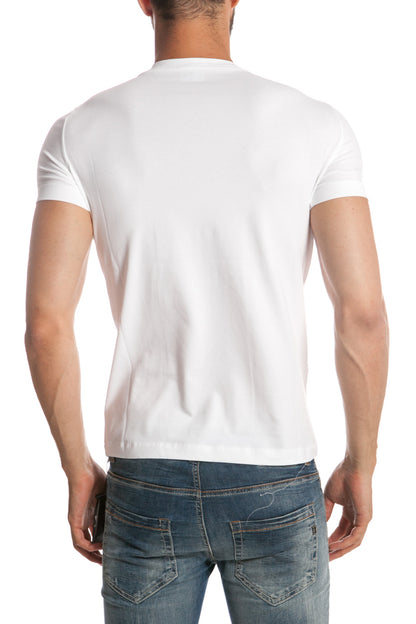 T-shirt Emporio Armani EA7 XL Bianco Scuro - mem39