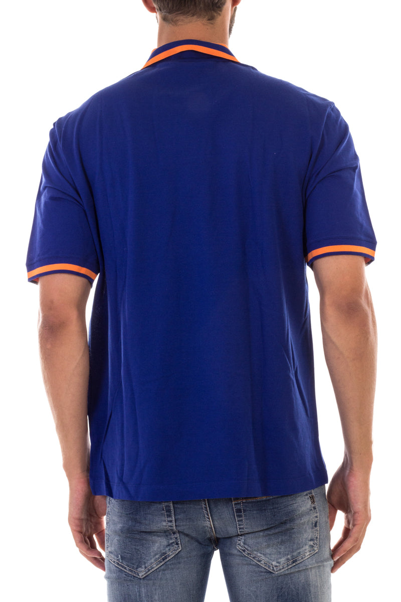 Polo Versace Blu in Cotone - mem39