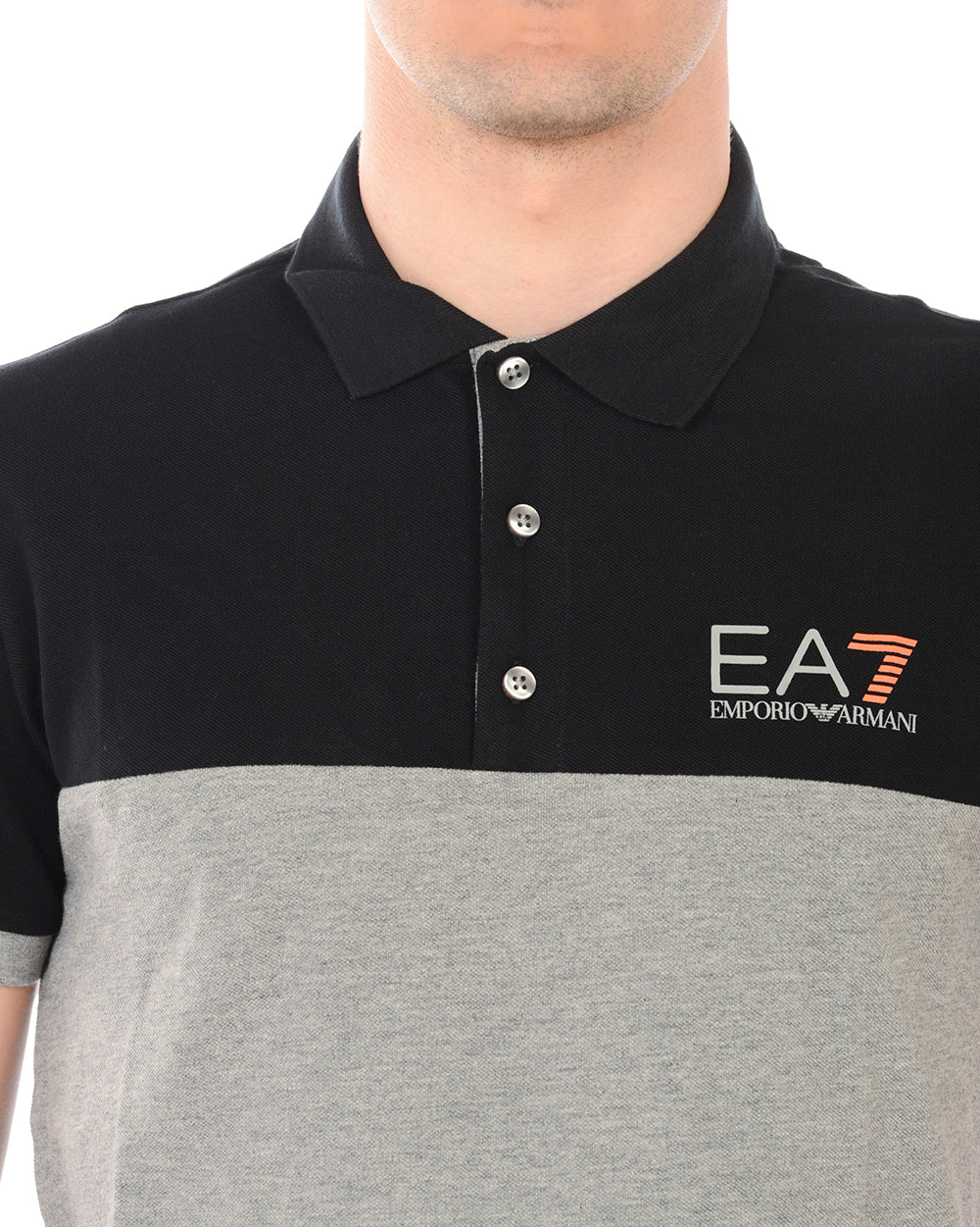 Polo EA7 Emporio Armani: Logo Stampato - mem39