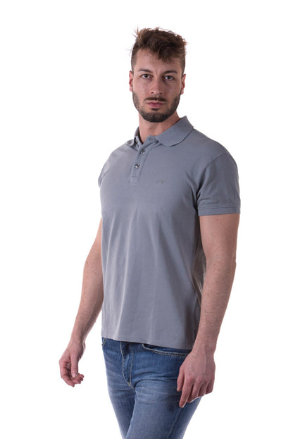 Polo Armani Jeans AJ S Blu, Cotone di Alta Qualità - mem39