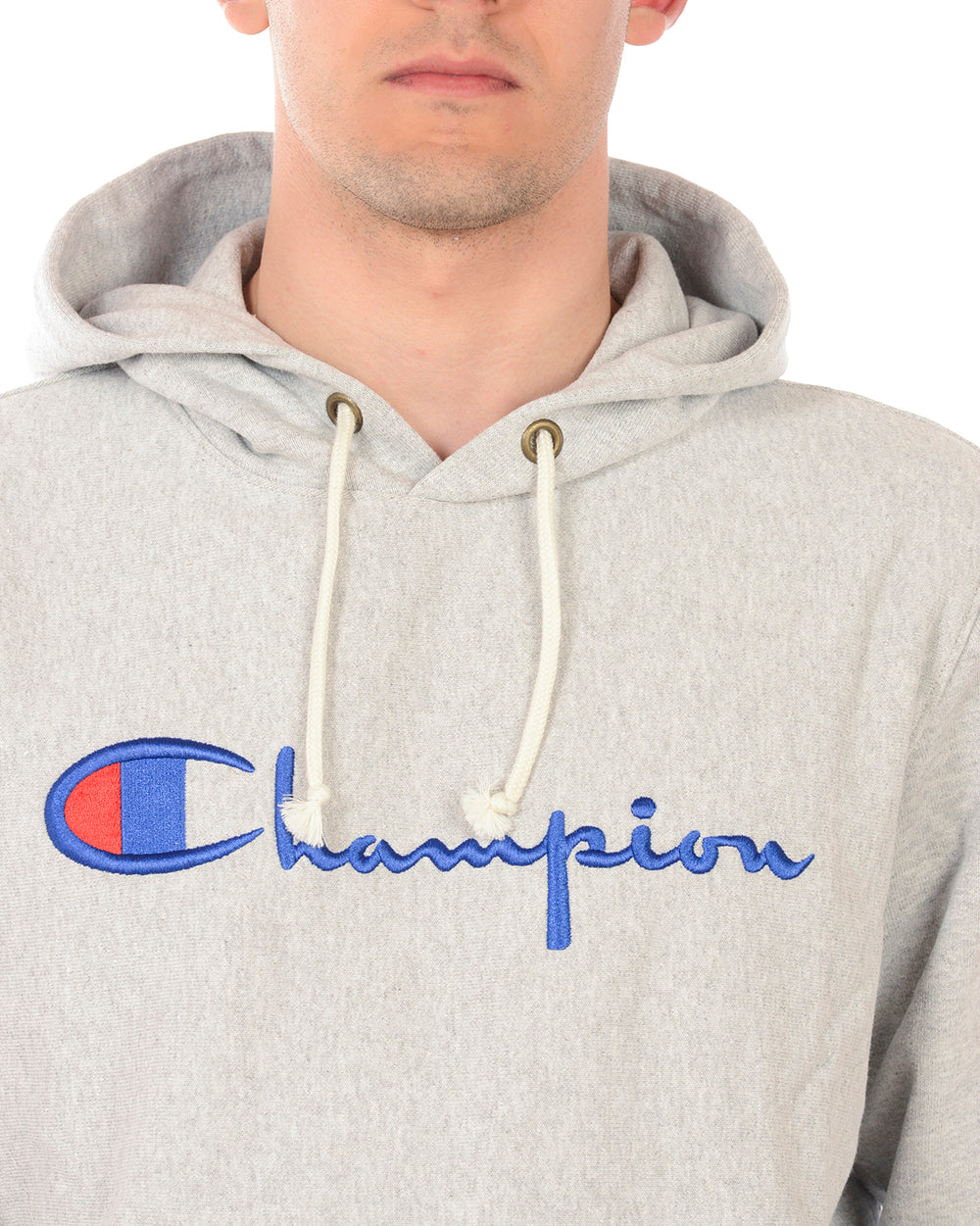 Felpa Champion Blu Senza Zip - mem39