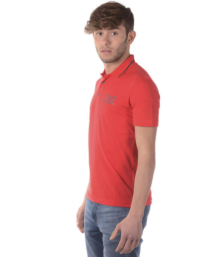 Polo Emporio Armani EA7 Rosso Elegante - mem39