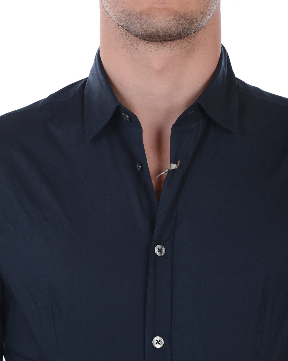 Camicia Blu Scuro Daniele Alessandrini - mem39