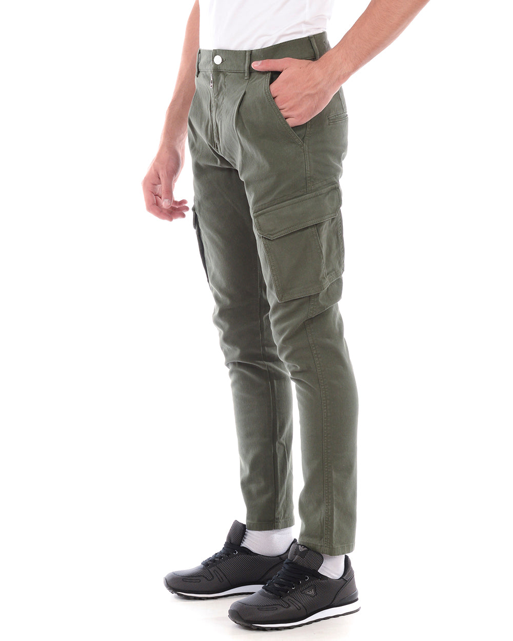 Pantaloni Verde Daniele Alessandrini M - mem39