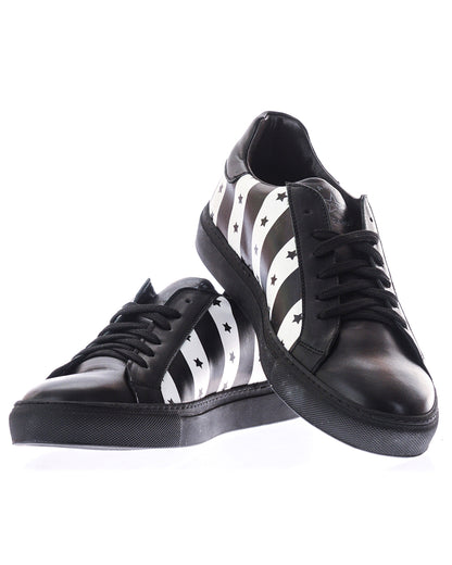 Sneakers Bianche in Pelle Uomo Daniele Alessandrini - mem39