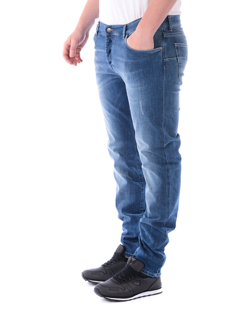 Jeans Daniele Alessandrini 30 Denim M - mem39