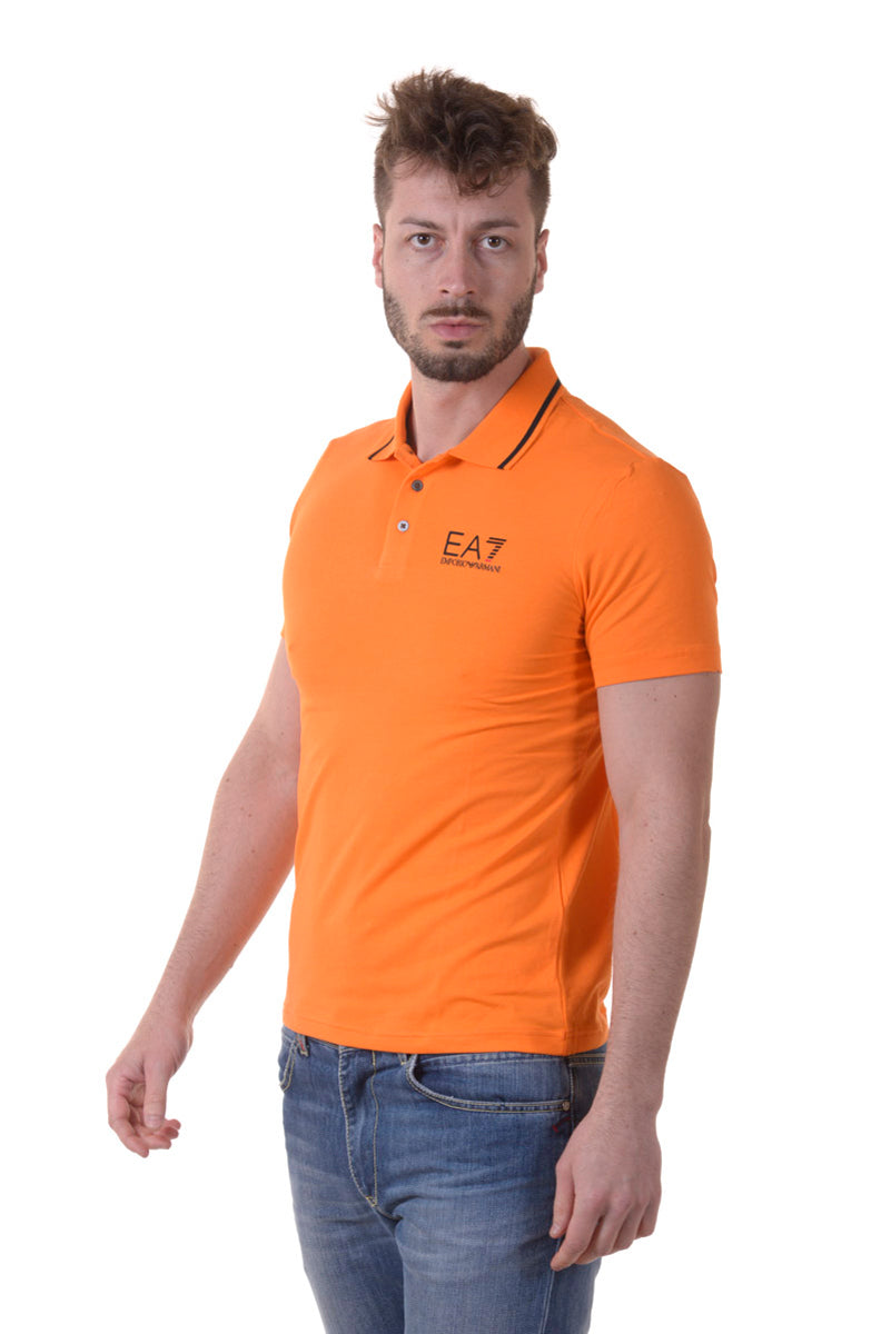 Polo Arancione EA7 Emporio Armani - mem39