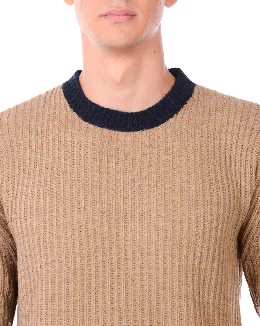 Maglione Beige Daniele Alessandrini - mem39