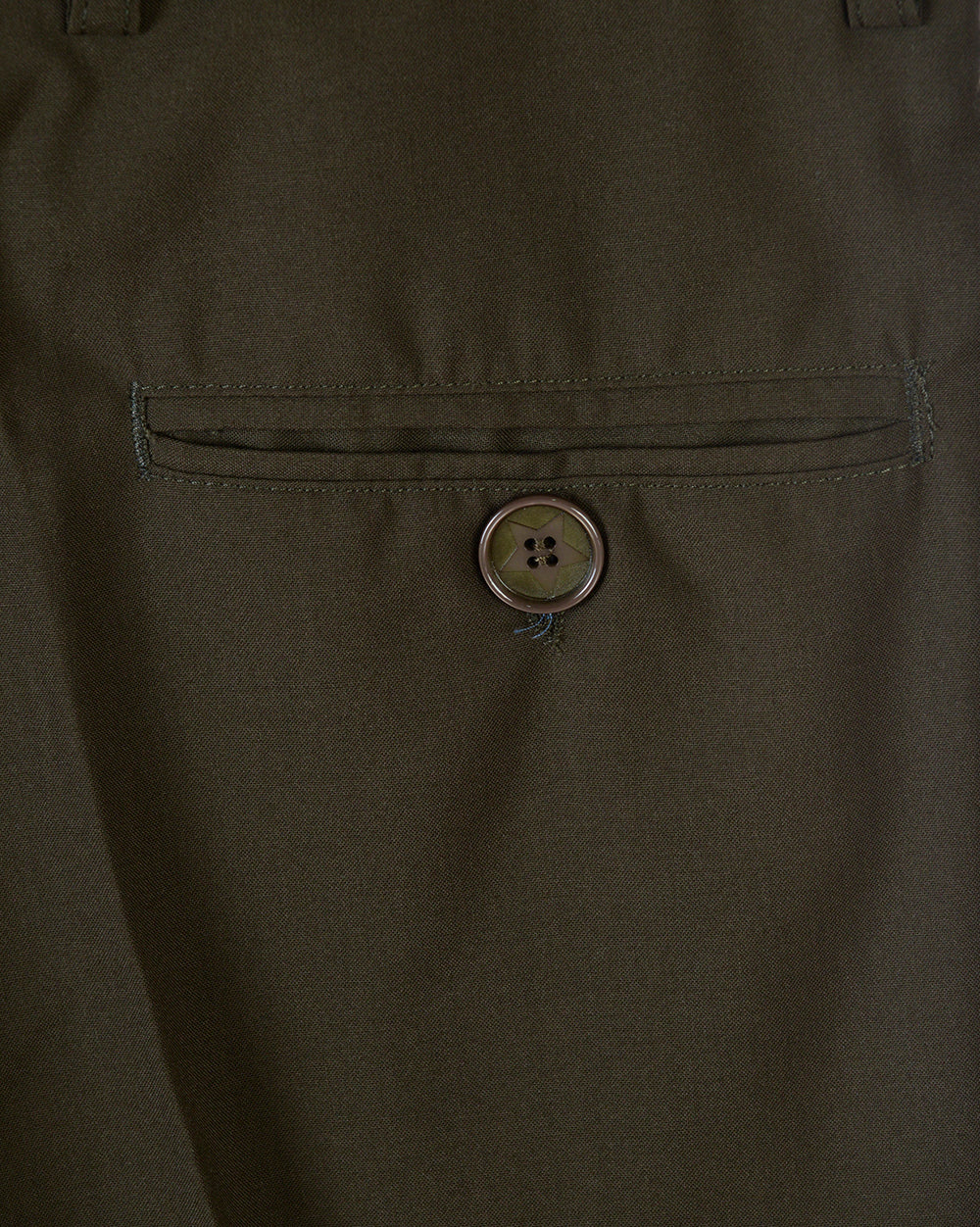 Pantaloni Verde Militare Daniele Alessandrini - mem39