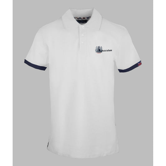 Polo Aquascutum in Cotone con Logo Visibile - mem39