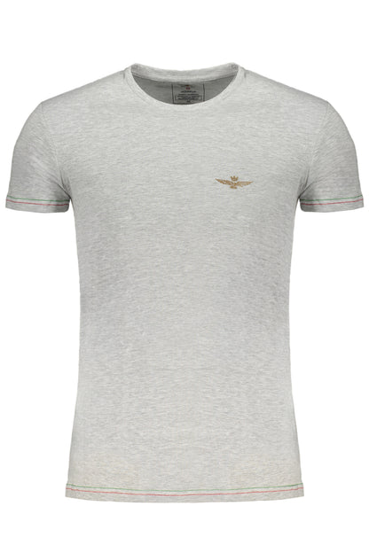 Aeronautica Militare T-Shirt Maniche Corte Uomo Grigio"" - mem39