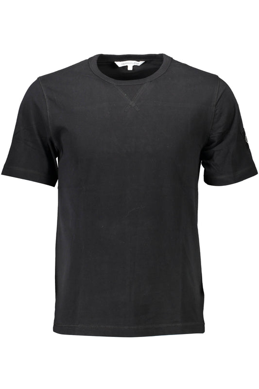 Calvin Klein T-Shirt Maniche Corte Uomo Nero - mem39