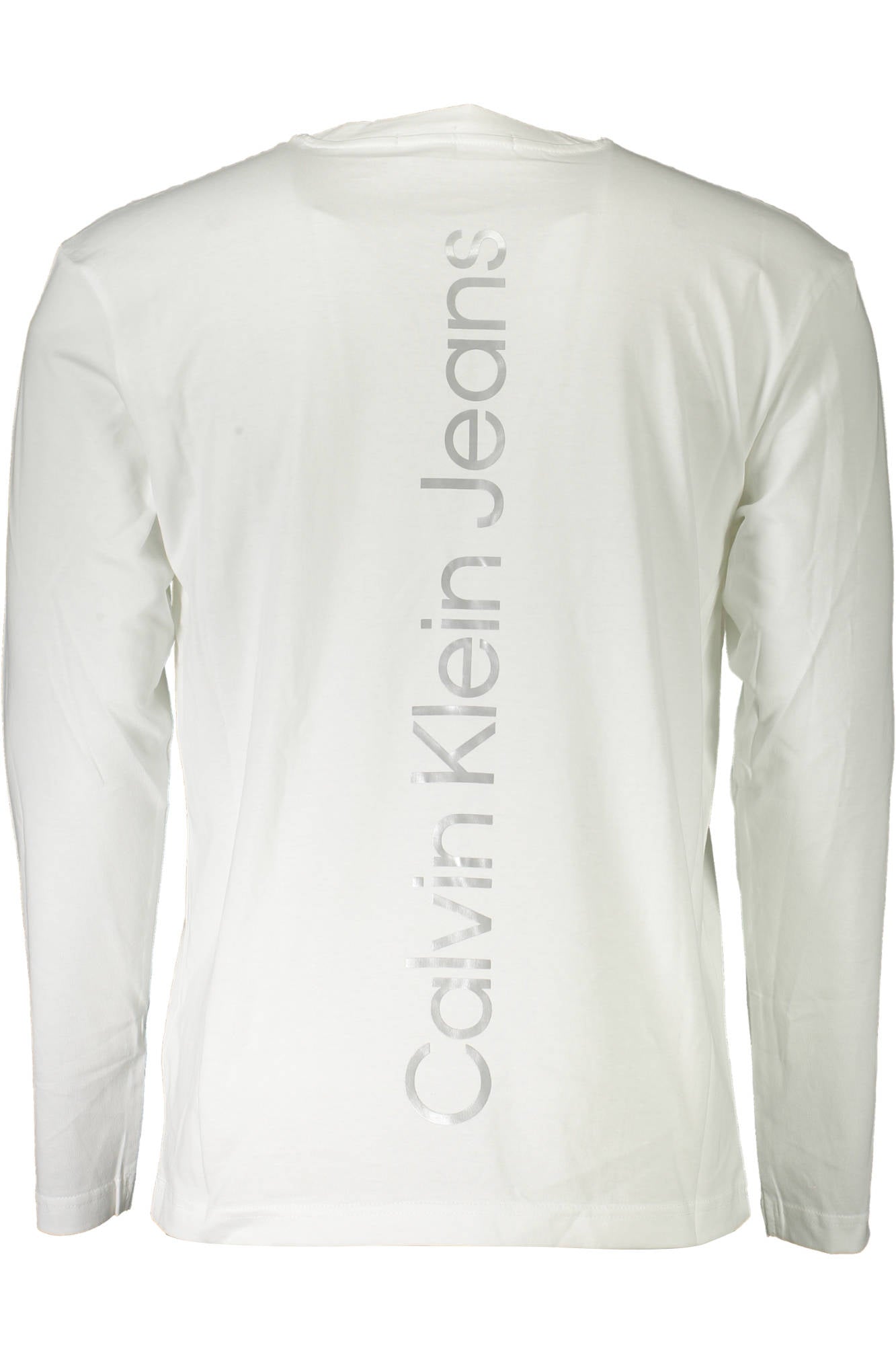 Calvin Klein T-Shirt Maniche Lunghe Uomo Bianco - mem39