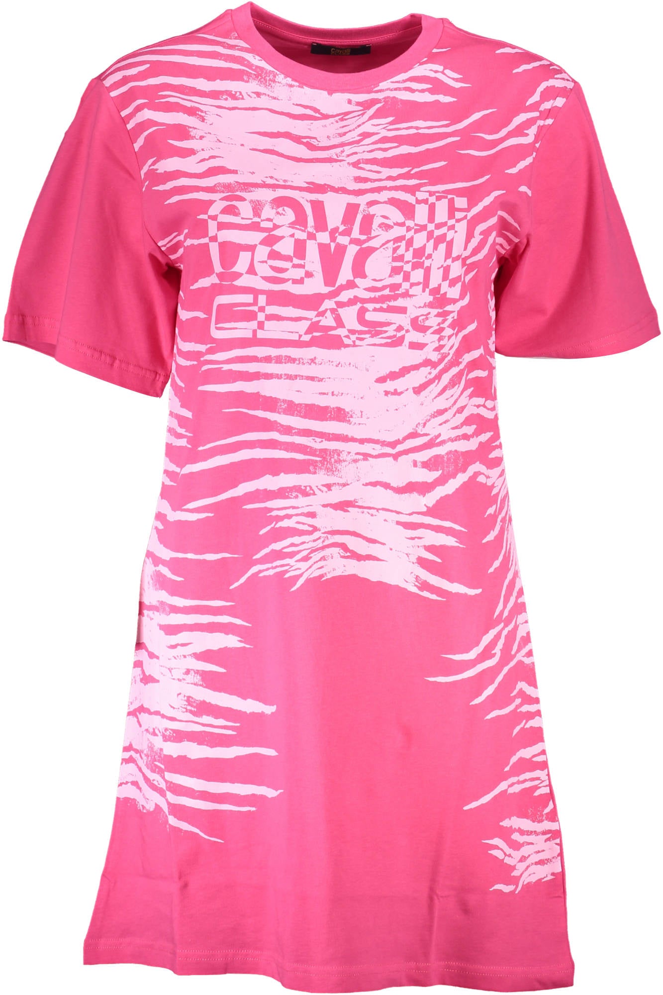 Cavalli Class Abito Corto Donna Rosa - mem39