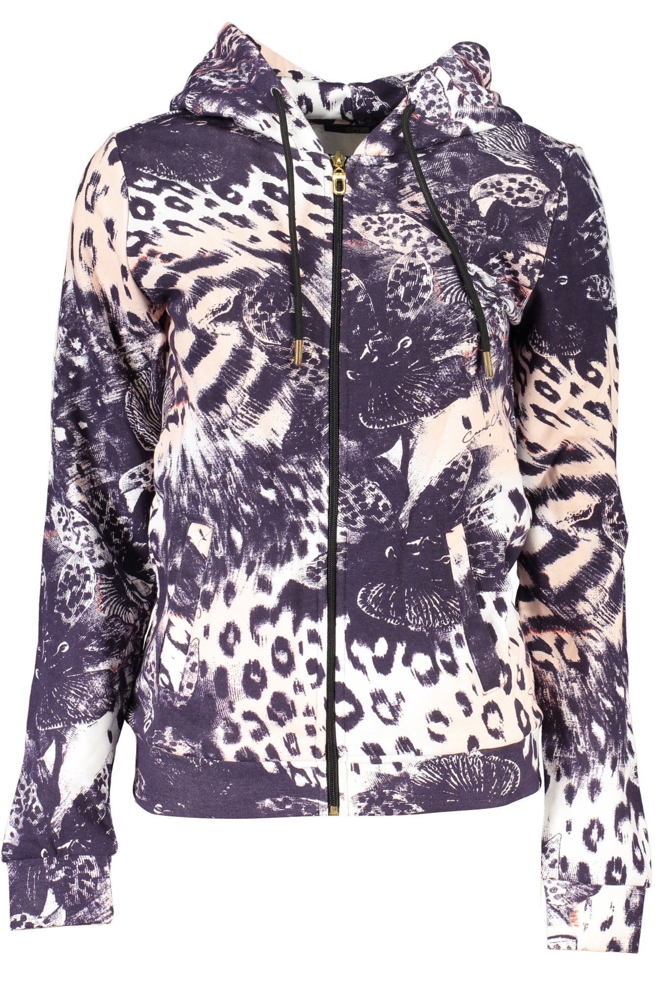 Cavalli Class Felpa Con Zip Donna Rosa"" - mem39