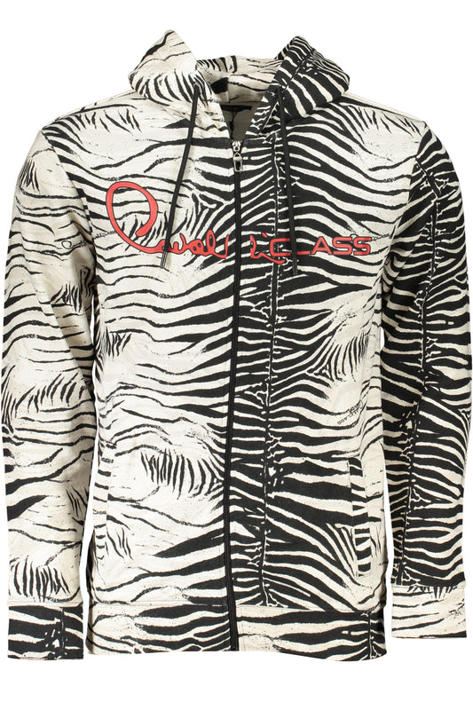 Cavalli Class Felpa Con Zip Uomo Bianco"" - mem39