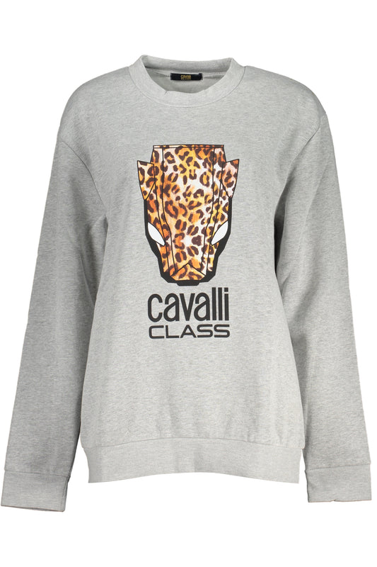 Cavalli Class Felpa Senza Zip Donna Grigio"" - mem39